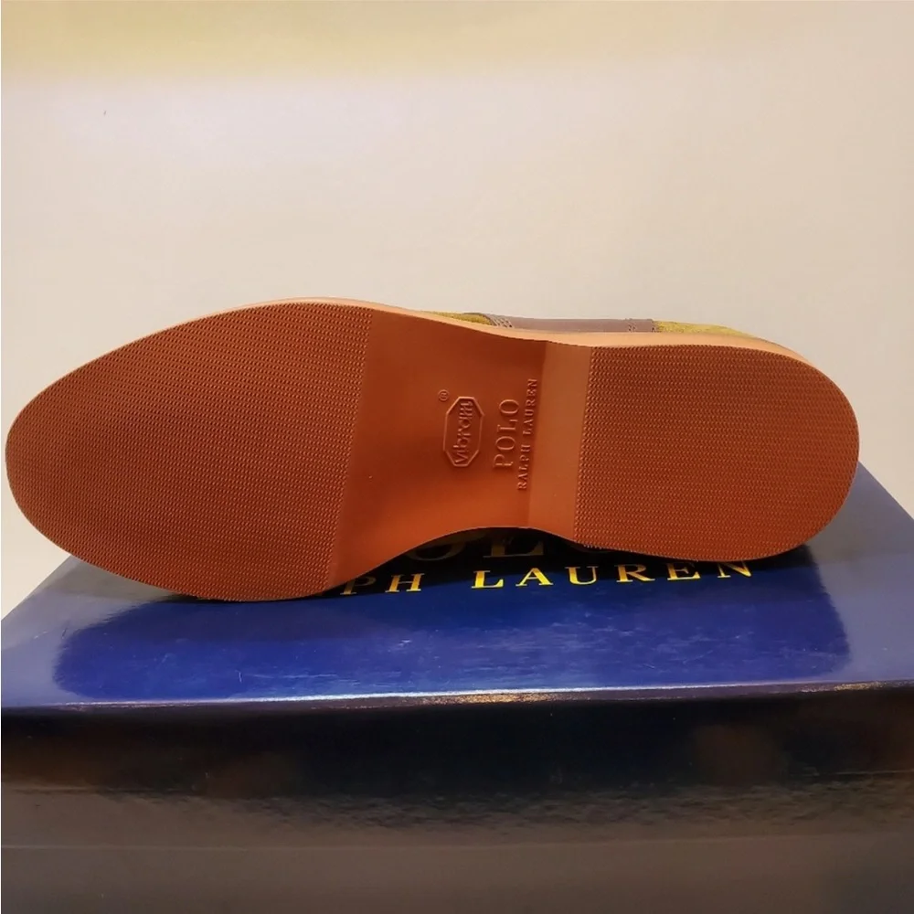 🎉HP 🎉 Polo Ralph Lauren NIB Suede Saddle Shoes - Picture 4 of 11